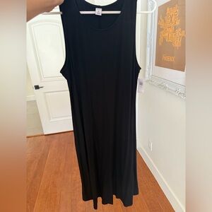 Old navy black midi dress , new with tags